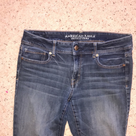 American Eagle outfitters kick boot jeans size 10 regular - Picture 6 of 11